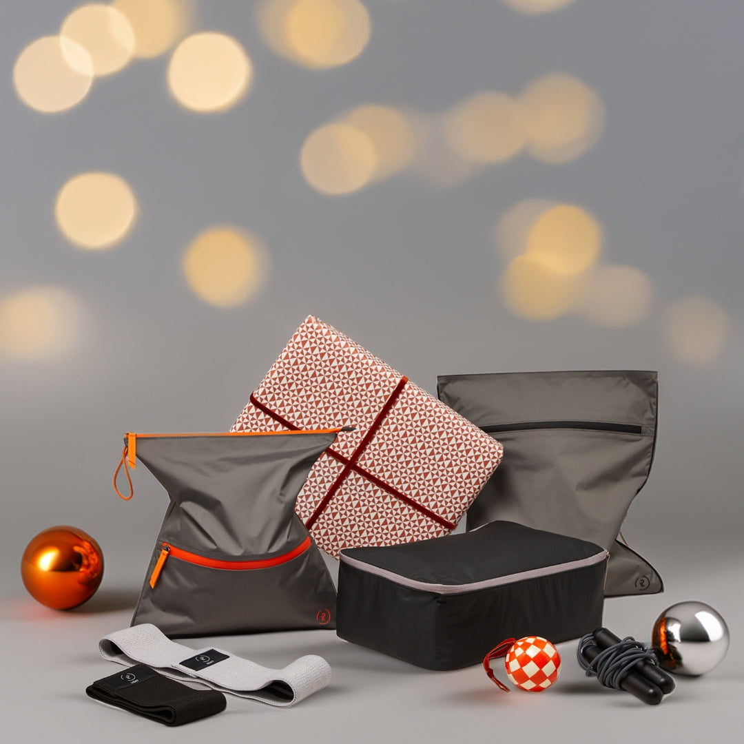 Collection of accessories for the workout warrior from La Pochette