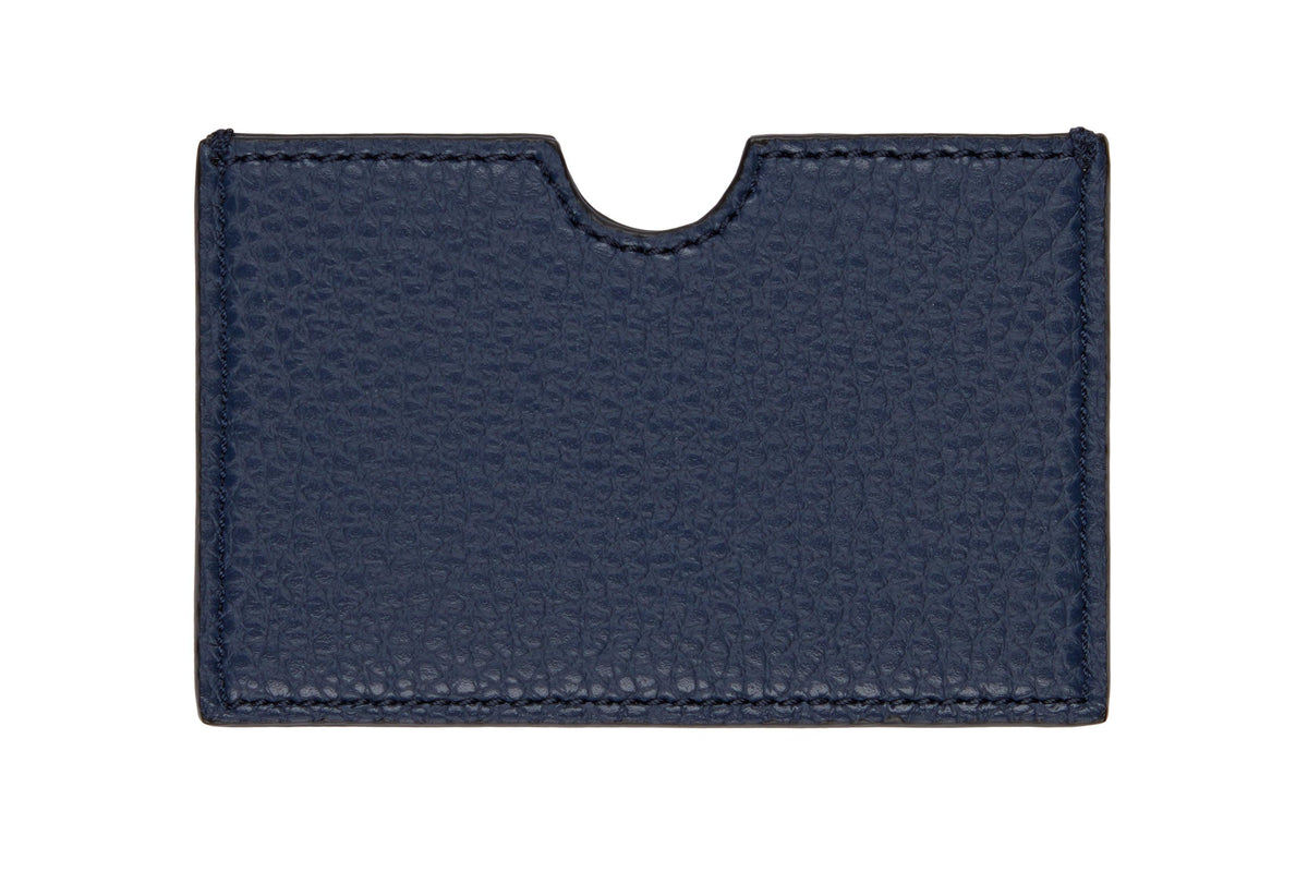 Rear view of Card Wallet in Midnight Ink colourway 