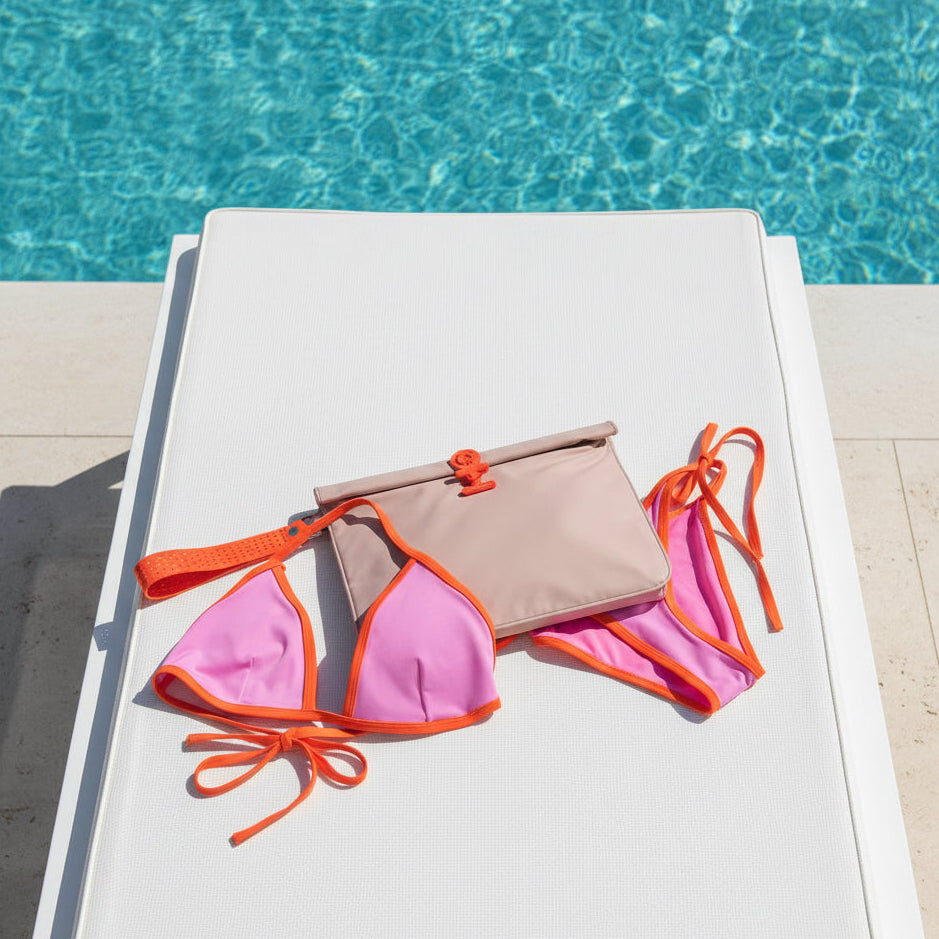 Wet Bag Large  - Rose / Guava