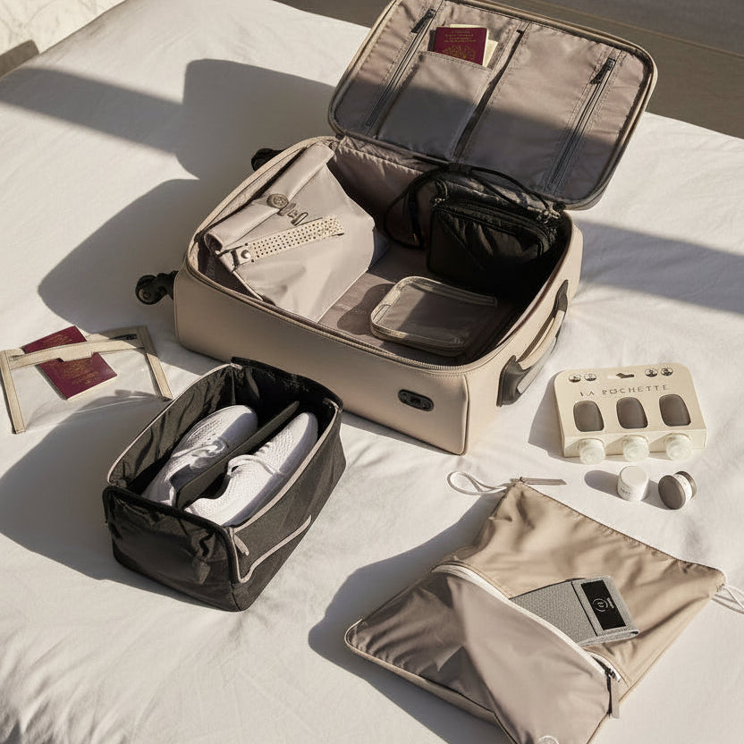 Shoe Bag - Ink / Pewter