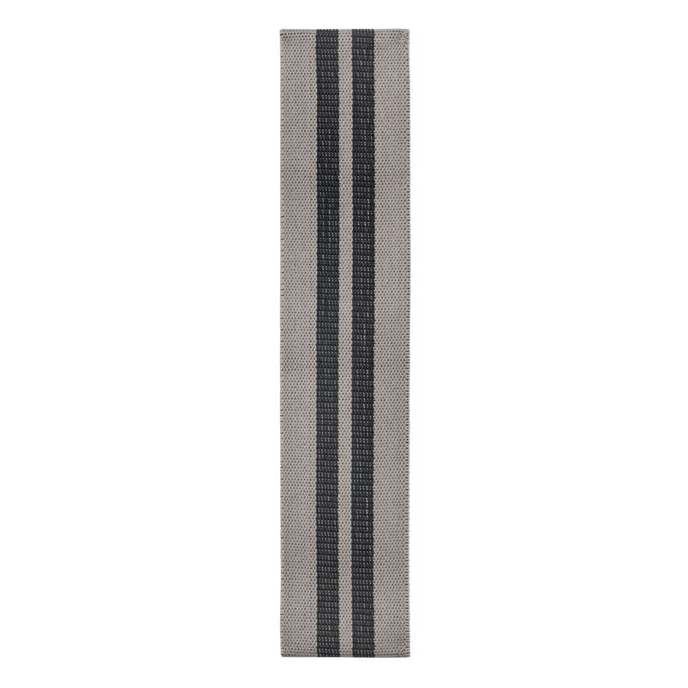 La Pochette Grey resistance band - medium strength, shown inside out