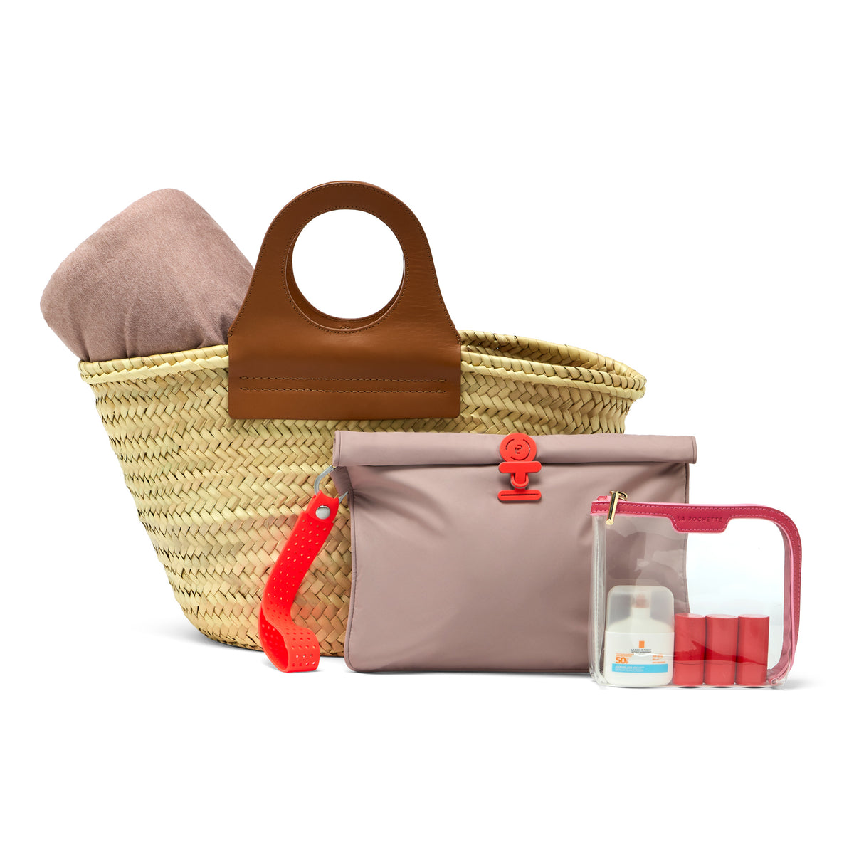 Wet Bag Large  - Rose / Guava