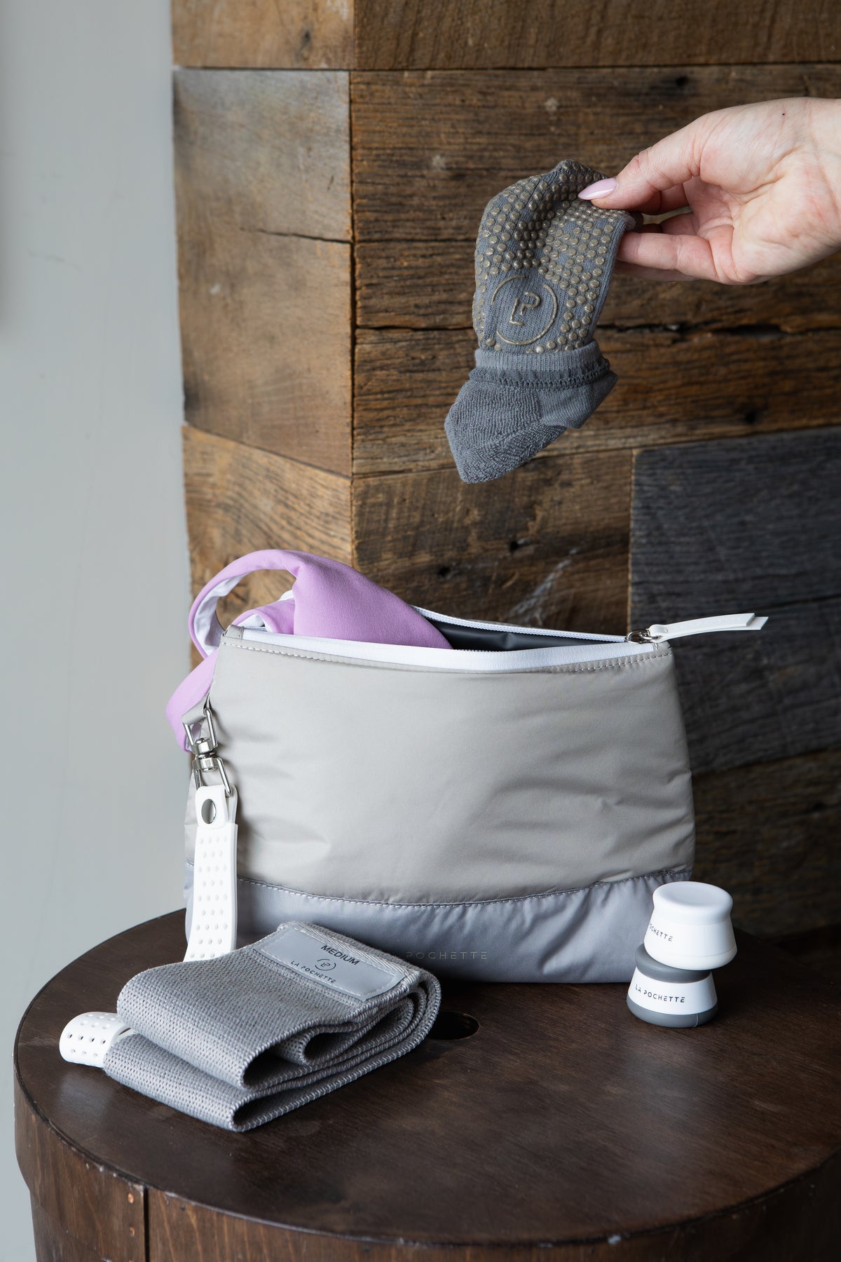 Everywhere Pouch - Linen / Shadow