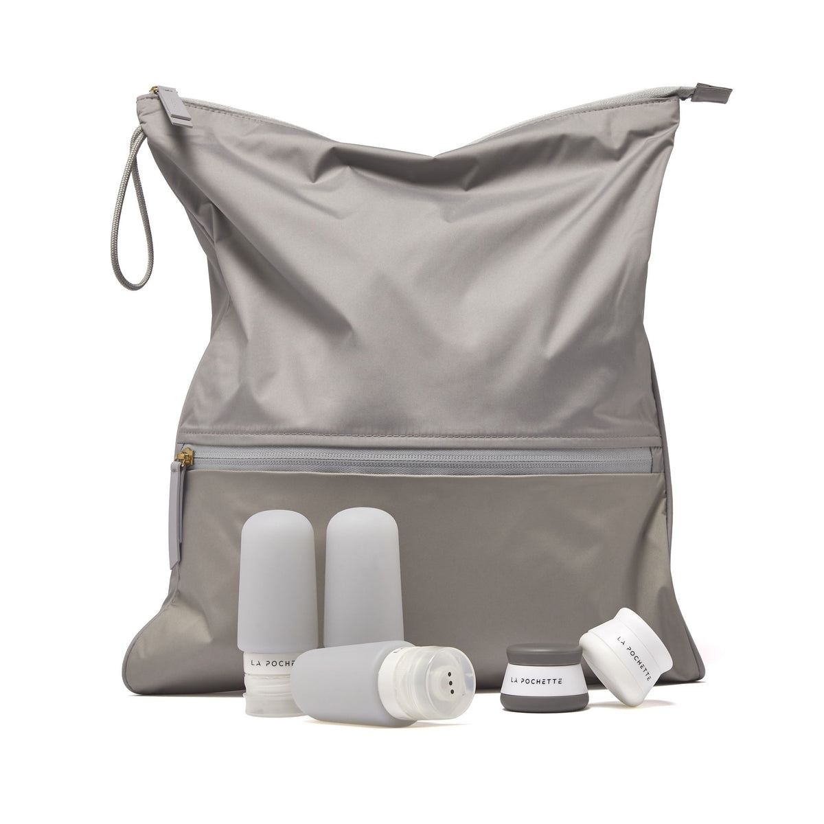 Shadow Walnut Sweat Bag Bundle with Steel Travel Bottles and travel pots
