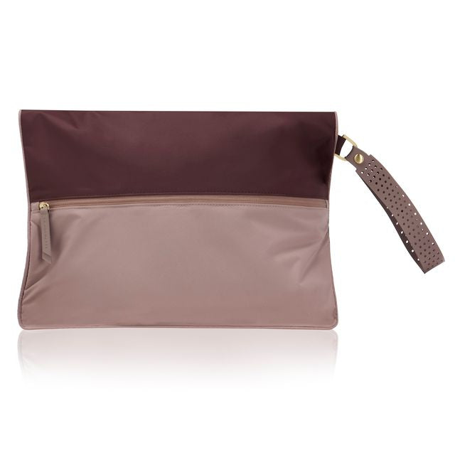 Maxi Wet Bag - Oxblood / Rose