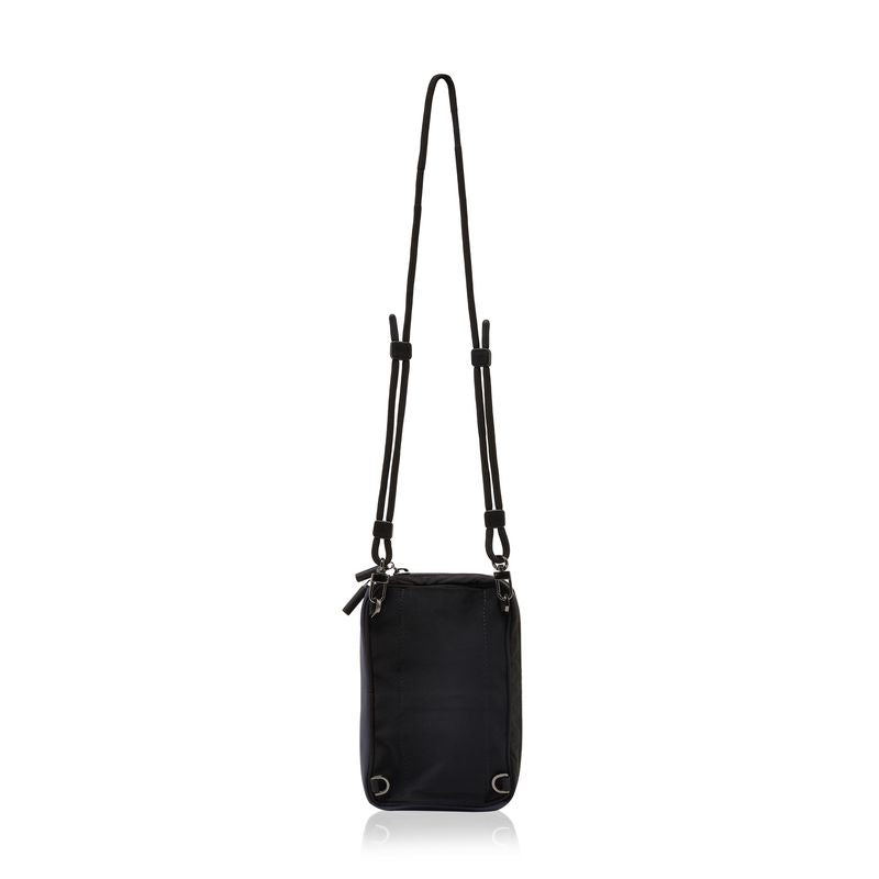 Go Anywhere Convertible Belt Bag - Black with Navy Desserto Cactus Leather