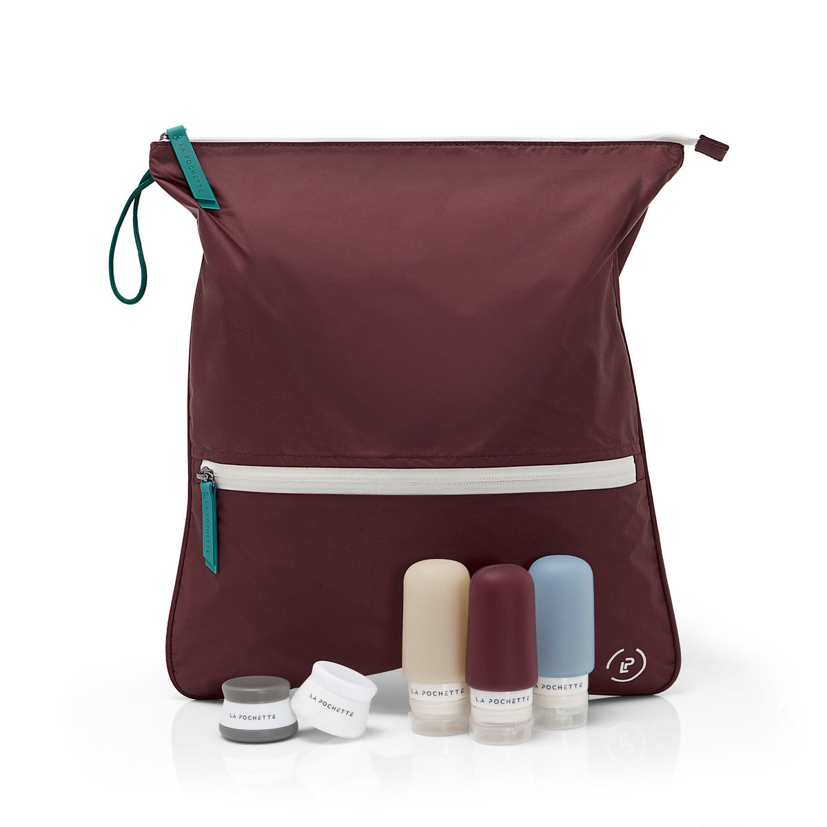 Sweat Bag - Oxblood / Lagoon