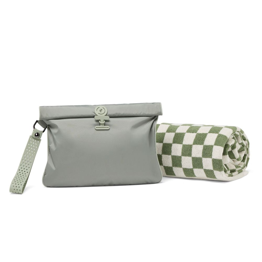 Wet Bag Large  - Eucalyptus / Sage