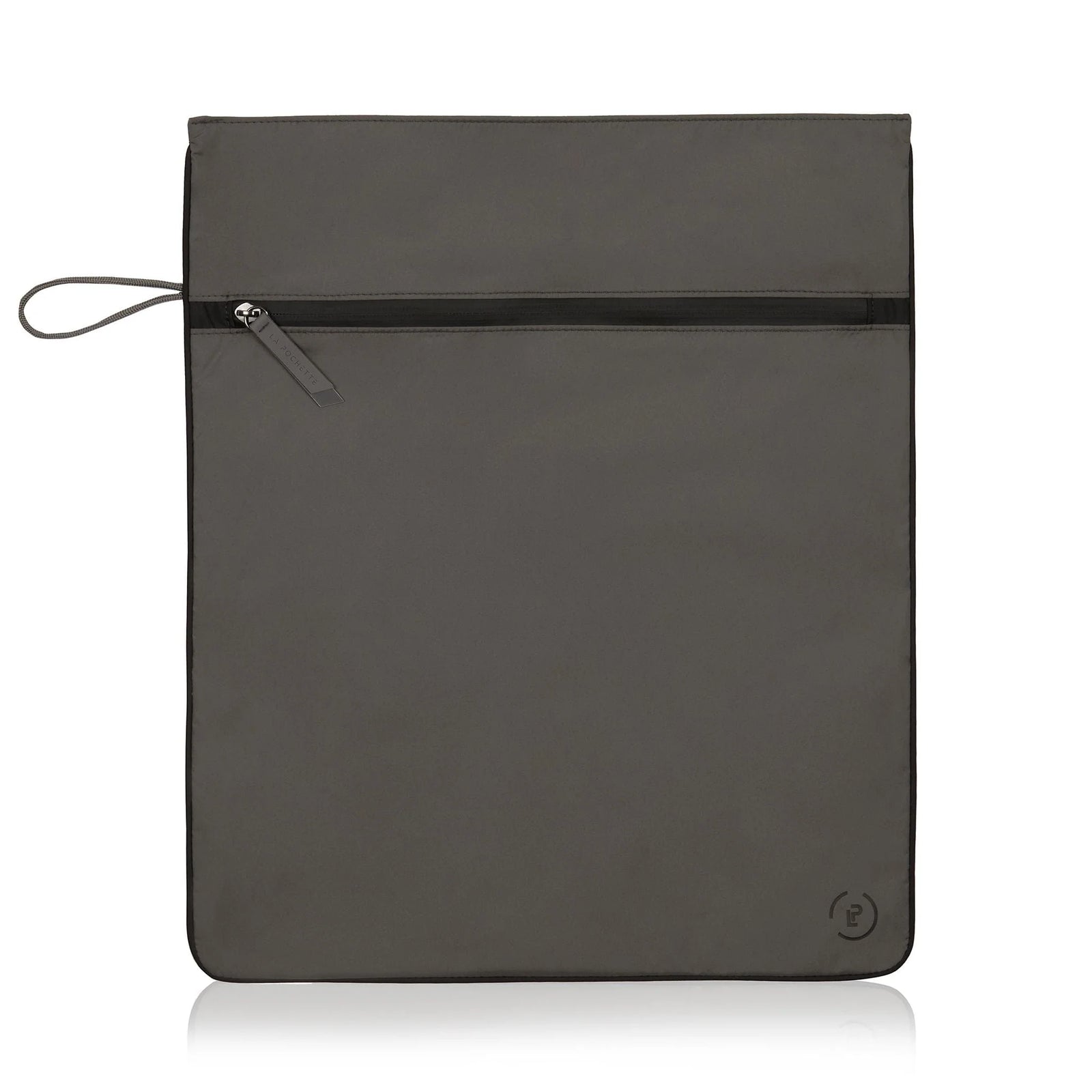 Kit Bag in dark grey and black, with a waterproof lining to keep sweaty kit or towels separate in your everyday bag