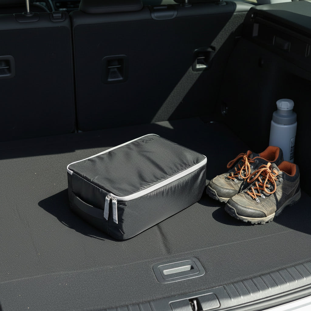 Shoe Bag - Ink / Pewter