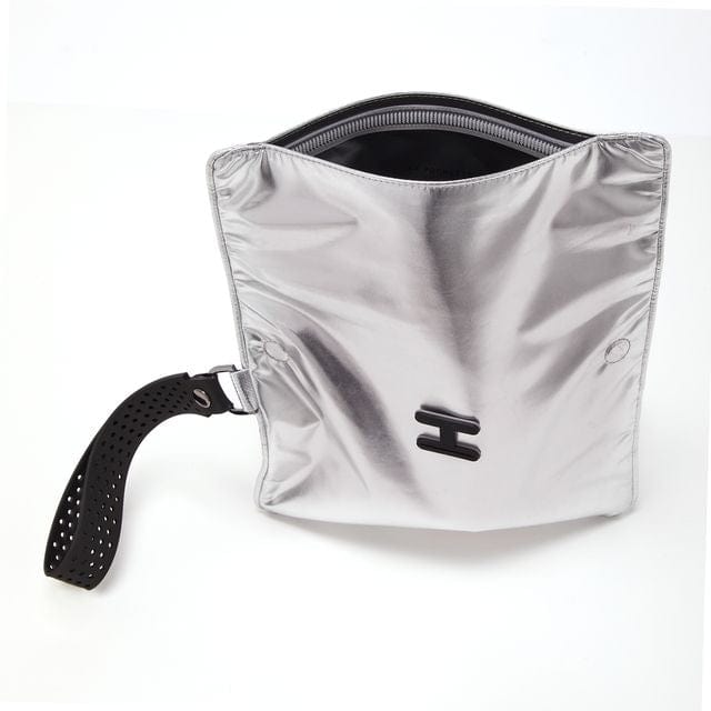 silver and ink large wet bag open