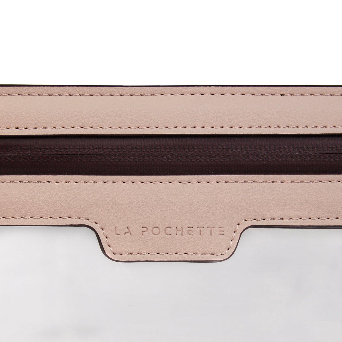 Anywhere Everywhere Wallet in Oxblood Rose colourway, showing Logo detail