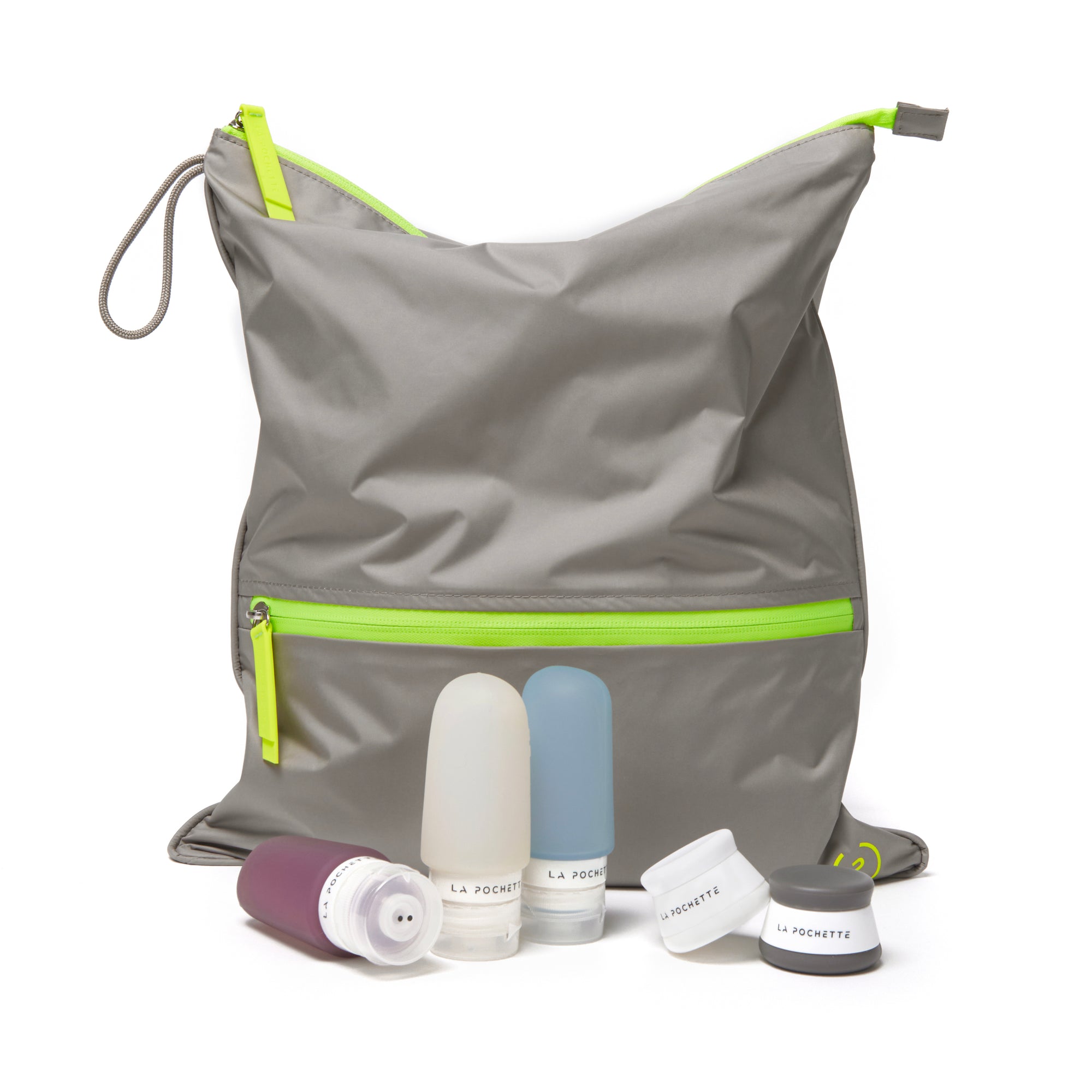 Sweat Bag Bundle in Walnut Neon Green colourway 