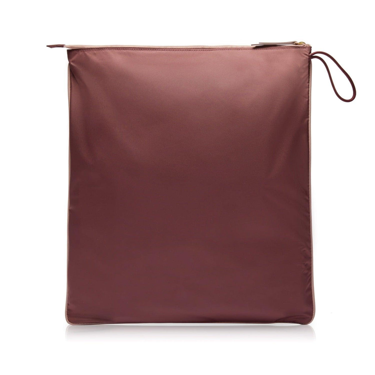 Rear view of Oxblood Rose Sweat Bag