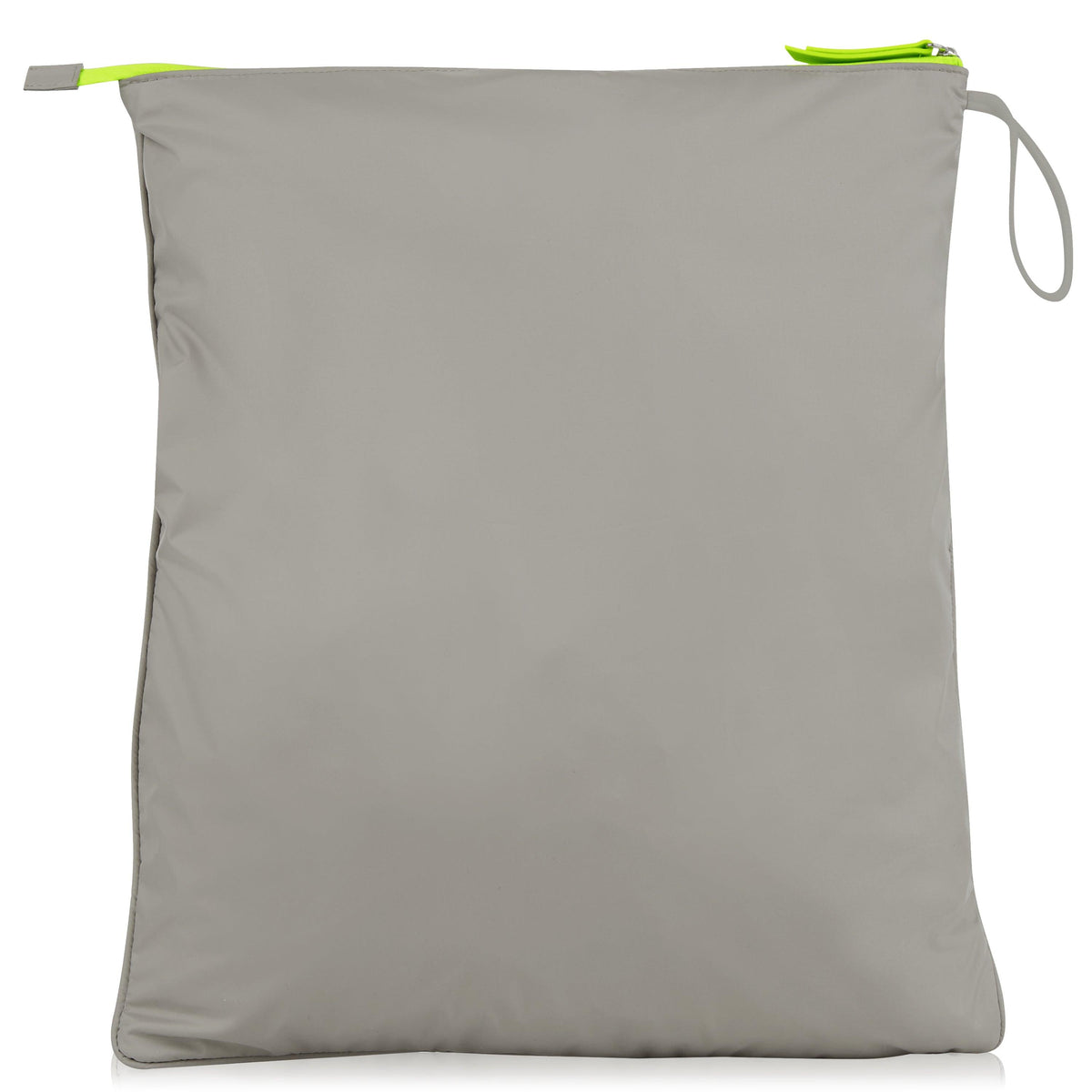 Rear view of Walnut Neon Green Sweat Bag
