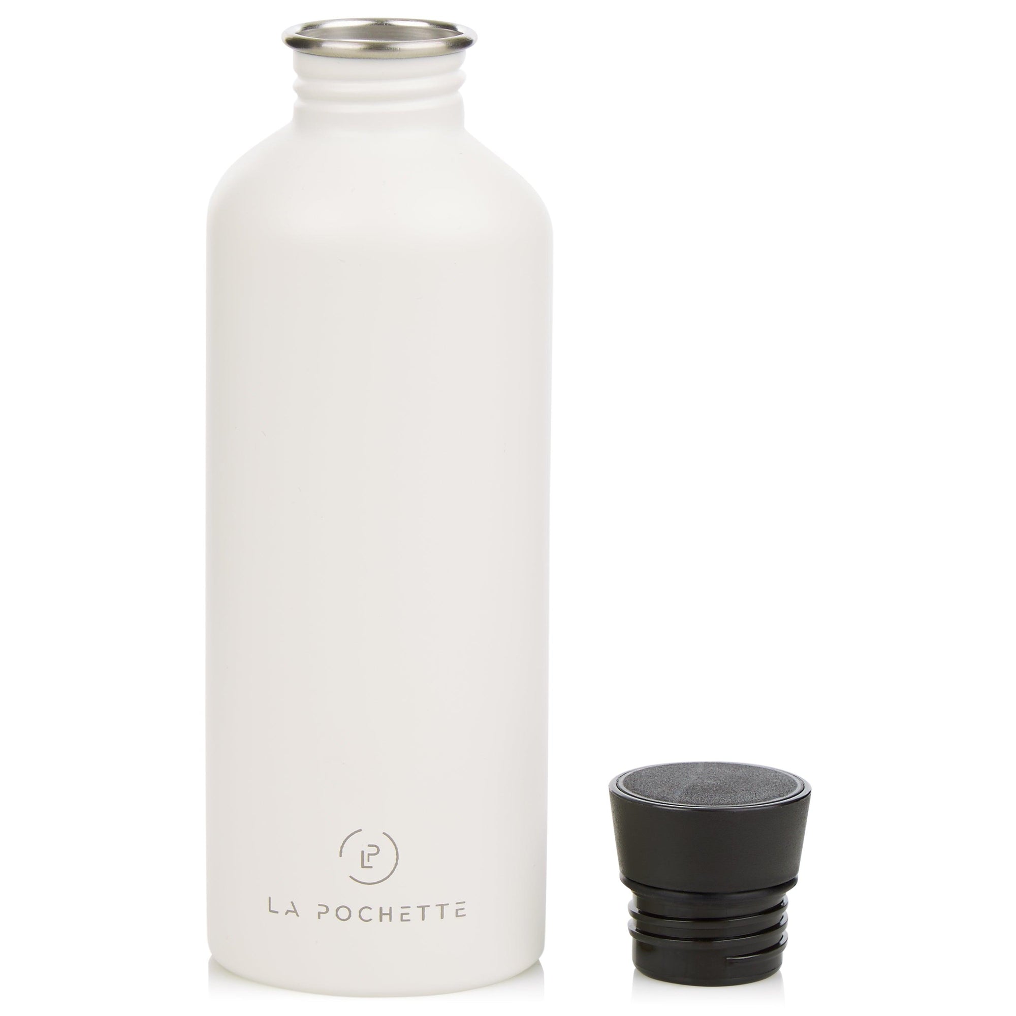 Water Bottle - White - lapochette.co