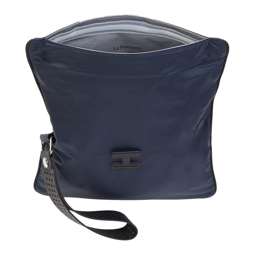 Open view of Large wet Bag showing the top fastener and main pouch-100% waterproof